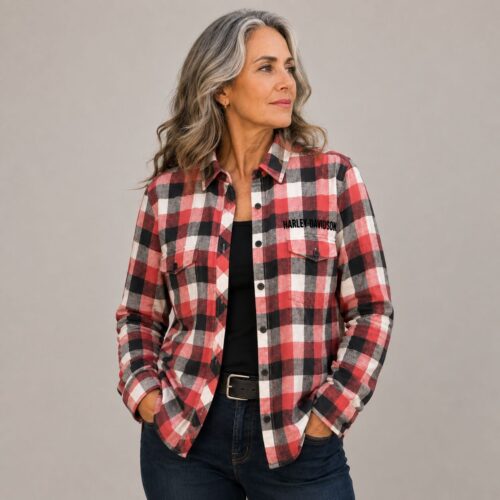 Womens Harley Davidson Flannel